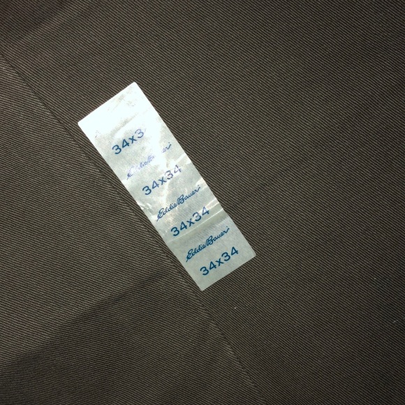 NWT 34/34 Men’s Khaki Relaxed Pleated - Picture 4 of 6